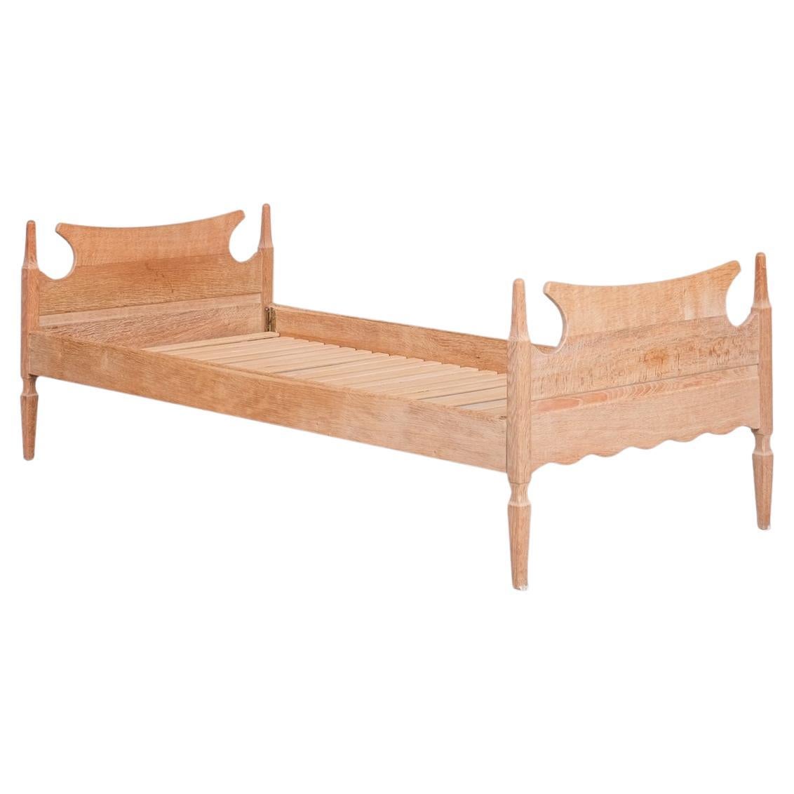 Oak Mid-Century Danish Day Bed by Henning Kjaernulf