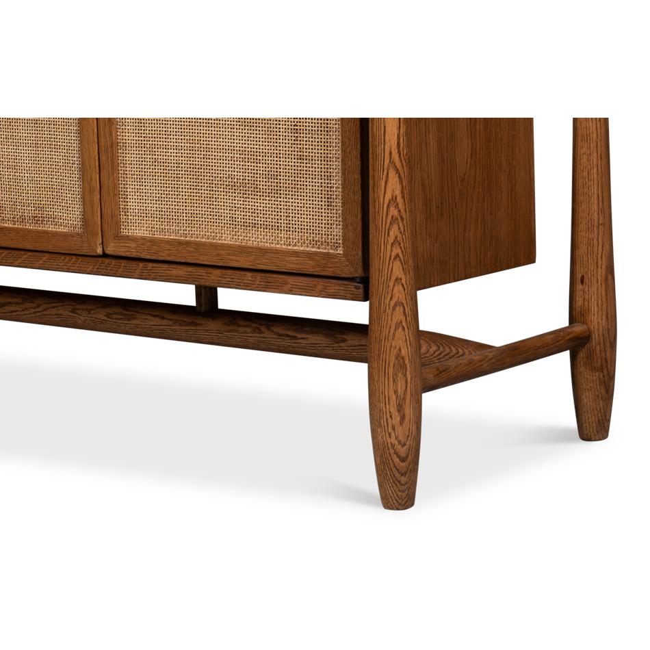 Oak Credenza moderna del Mid Century in vendita 3