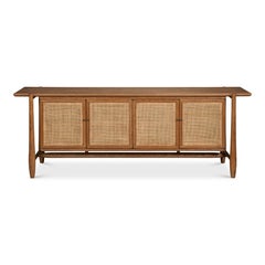 Oak Mid Century Modern Credenza