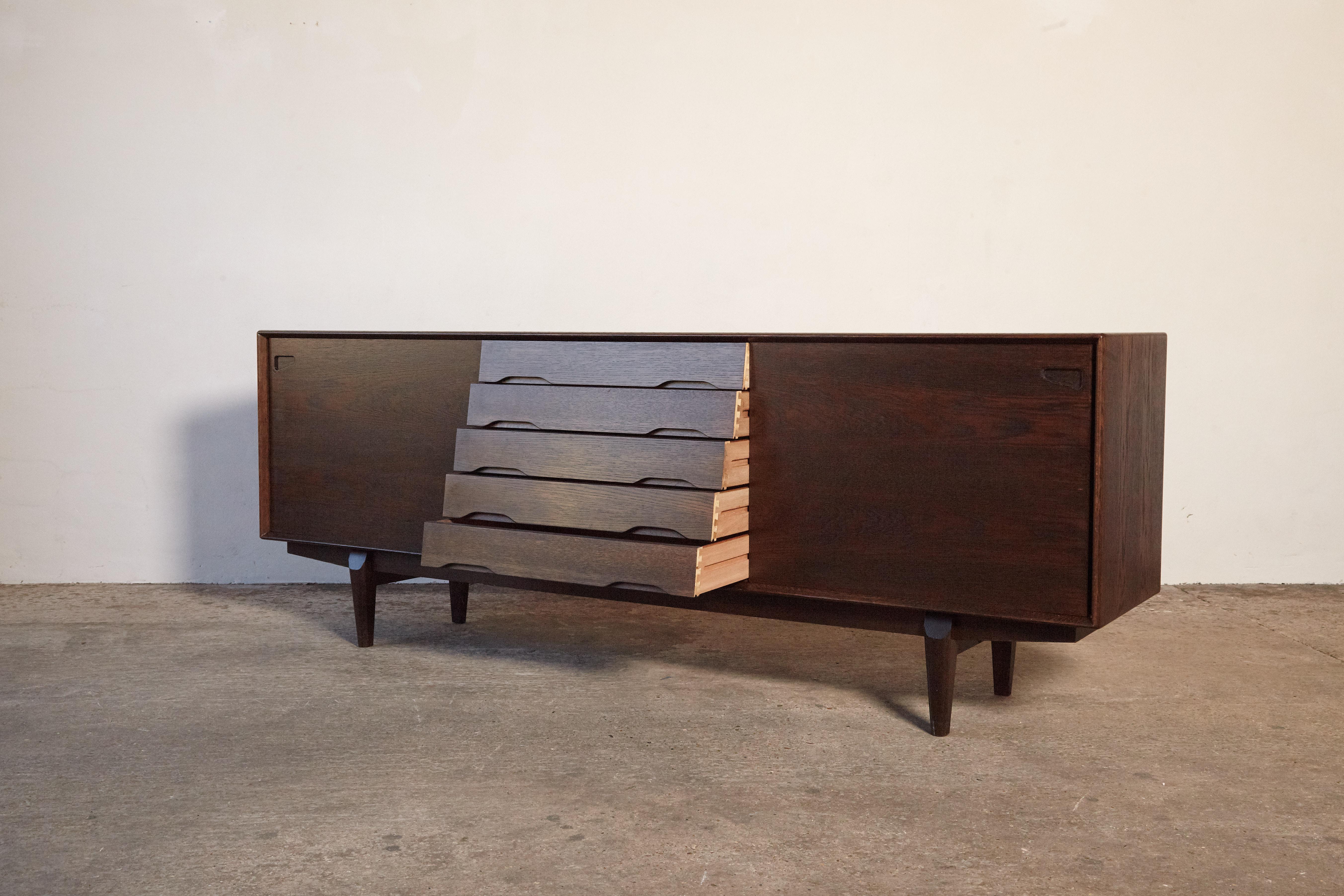 20th Century Oak Midcentury No. 65 Sideboard / Credenza by Skovby Mobler, Denmark, 1960s