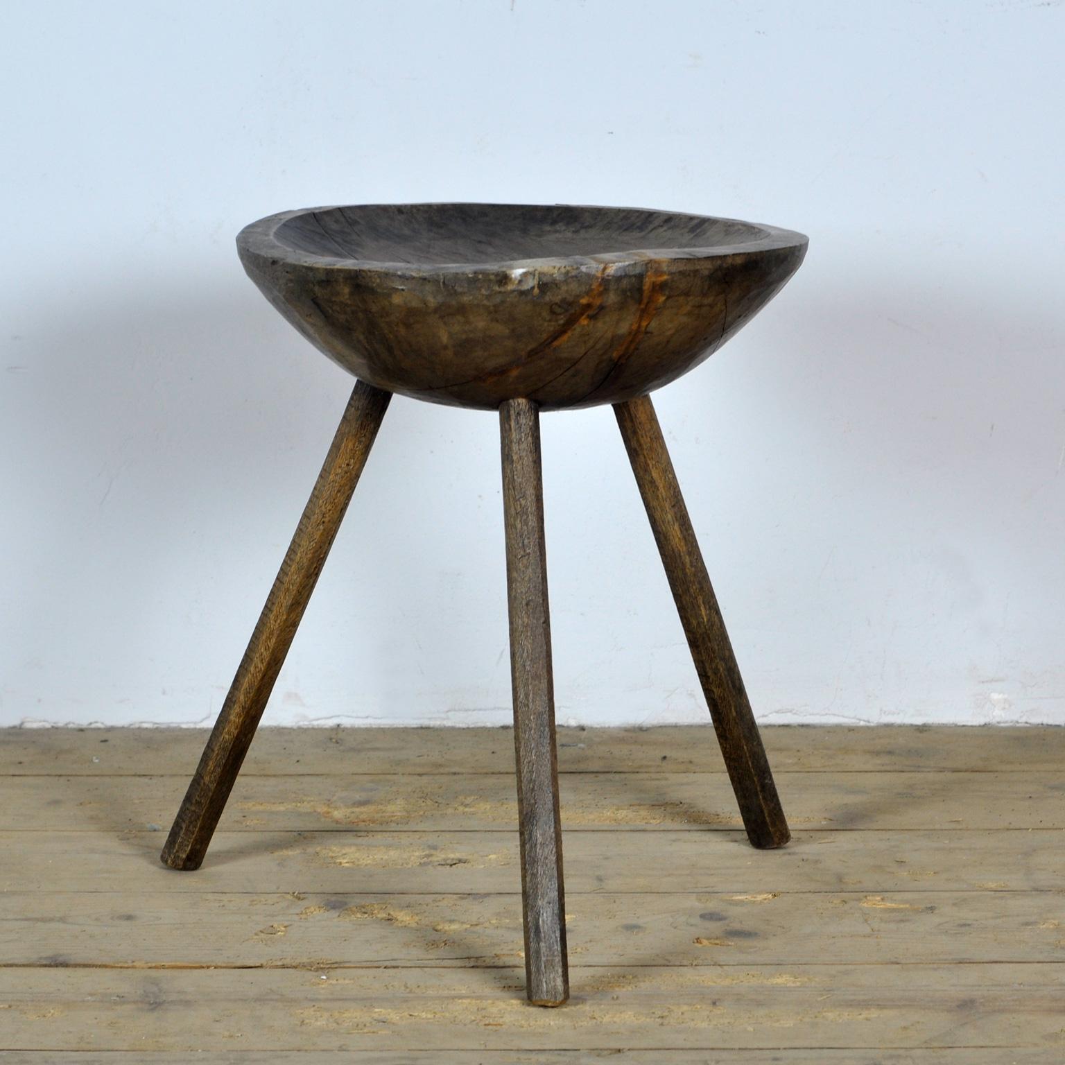 20th Century Oak milkstool, 1900's For Sale