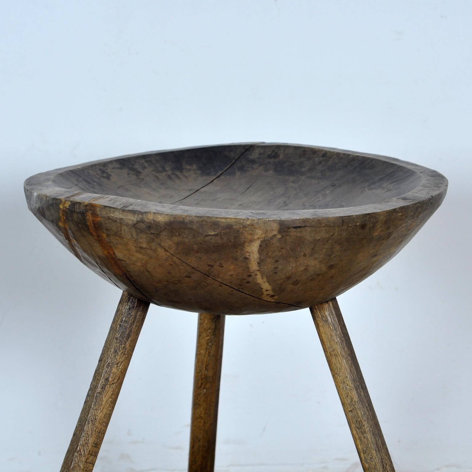 Oak milkstool, 1900's For Sale 3