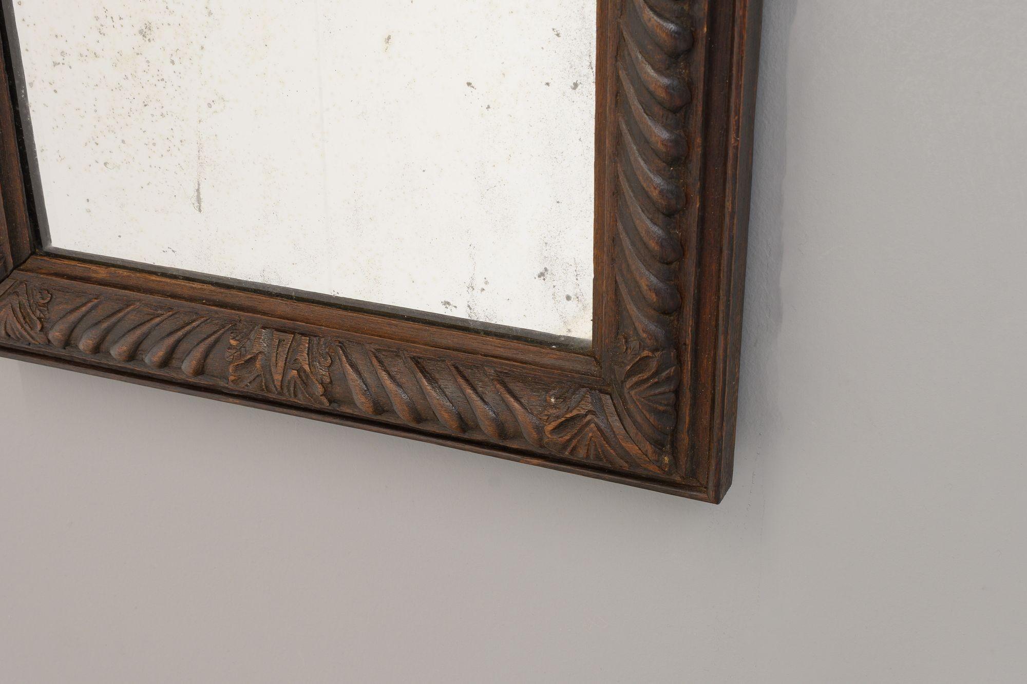 Espejo Oak Oak siglo XIX en venta