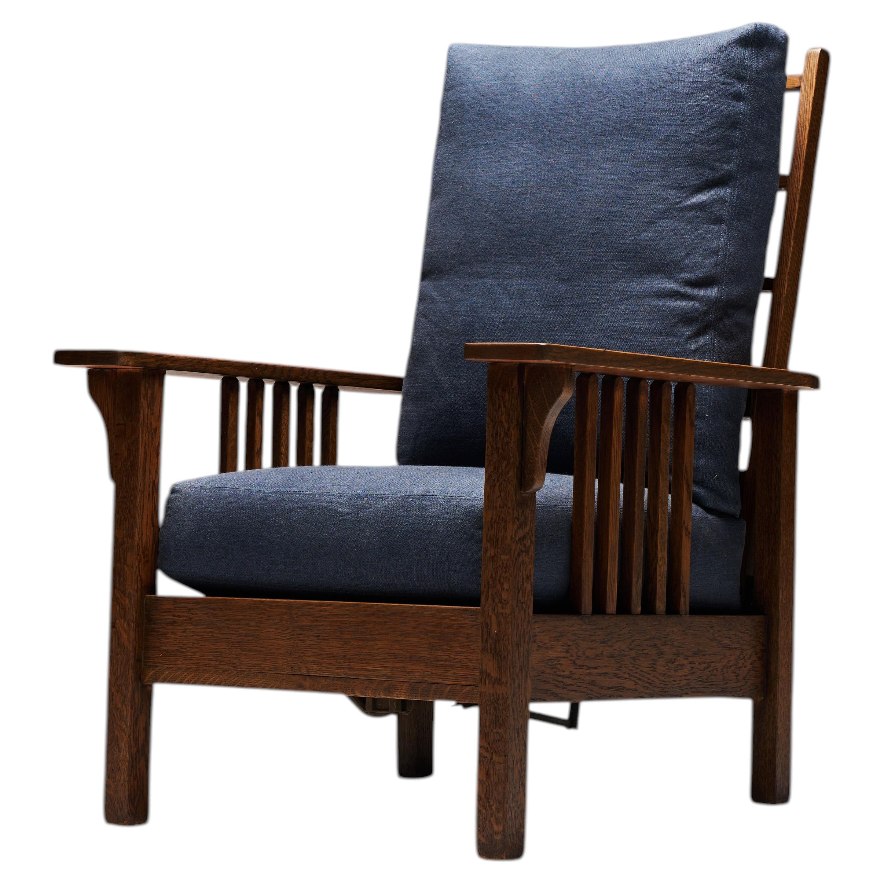 Sessel „Oak Mission“ von Gustav Stickley, USA, 20. Jahrhundert