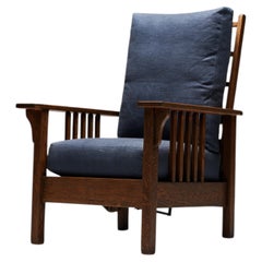 Oak Mission Armchair by Gustav Stickley, United States, 20th C