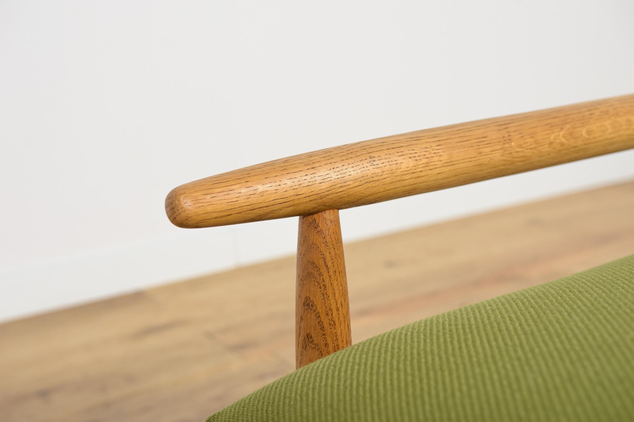 Oak Model J 65  Sgabello  di Ejvind A. Johansson per FDB Møbler, Danimarca, 1950 in vendita 4