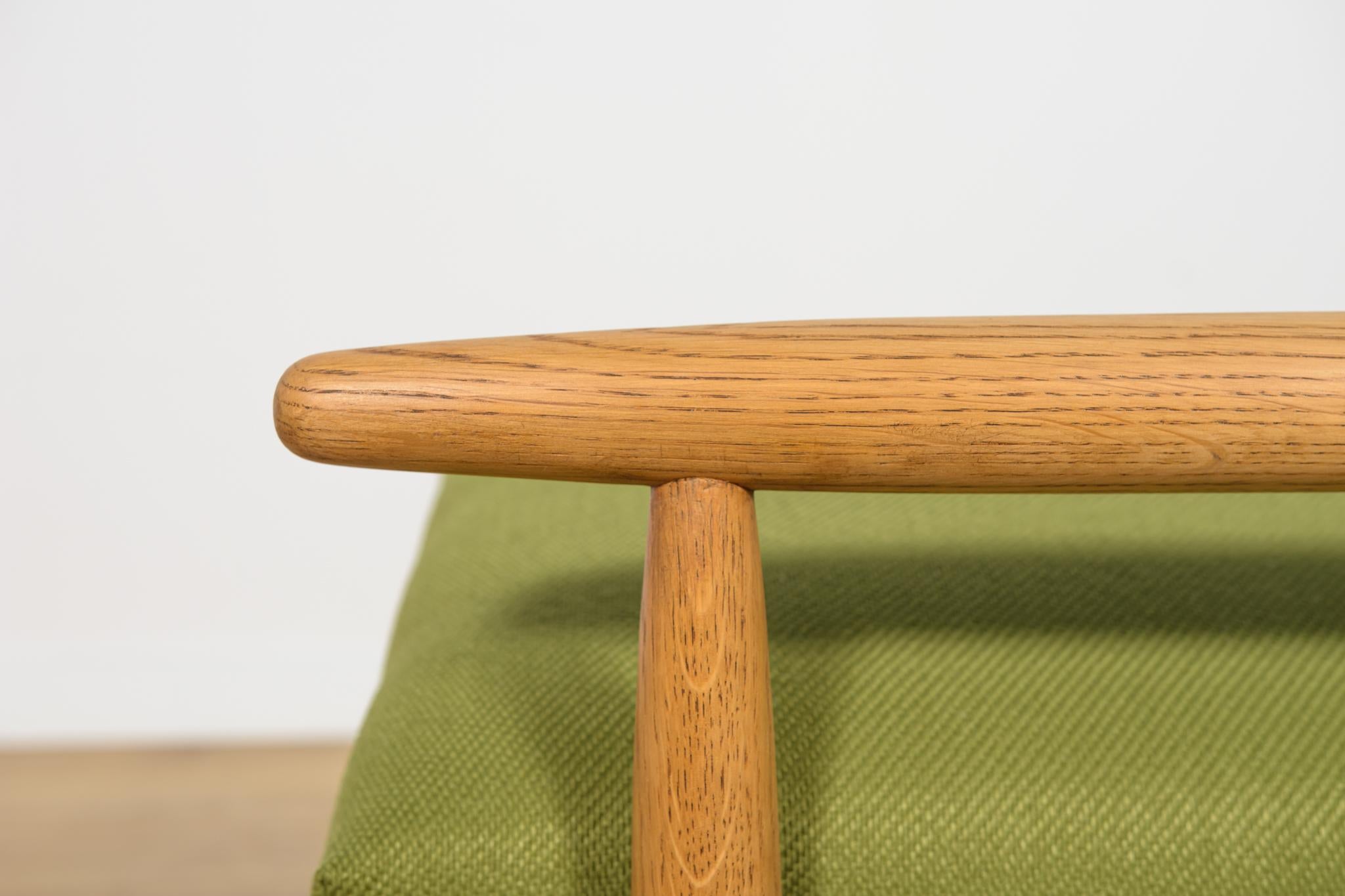 Oak Model J 65  Sgabello  di Ejvind A. Johansson per FDB Møbler, Danimarca, 1950 in vendita 5