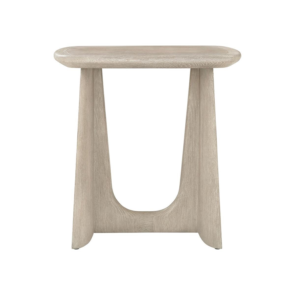 modern oak side tables