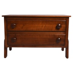 Oak modernist chest of drawers, 1930s.