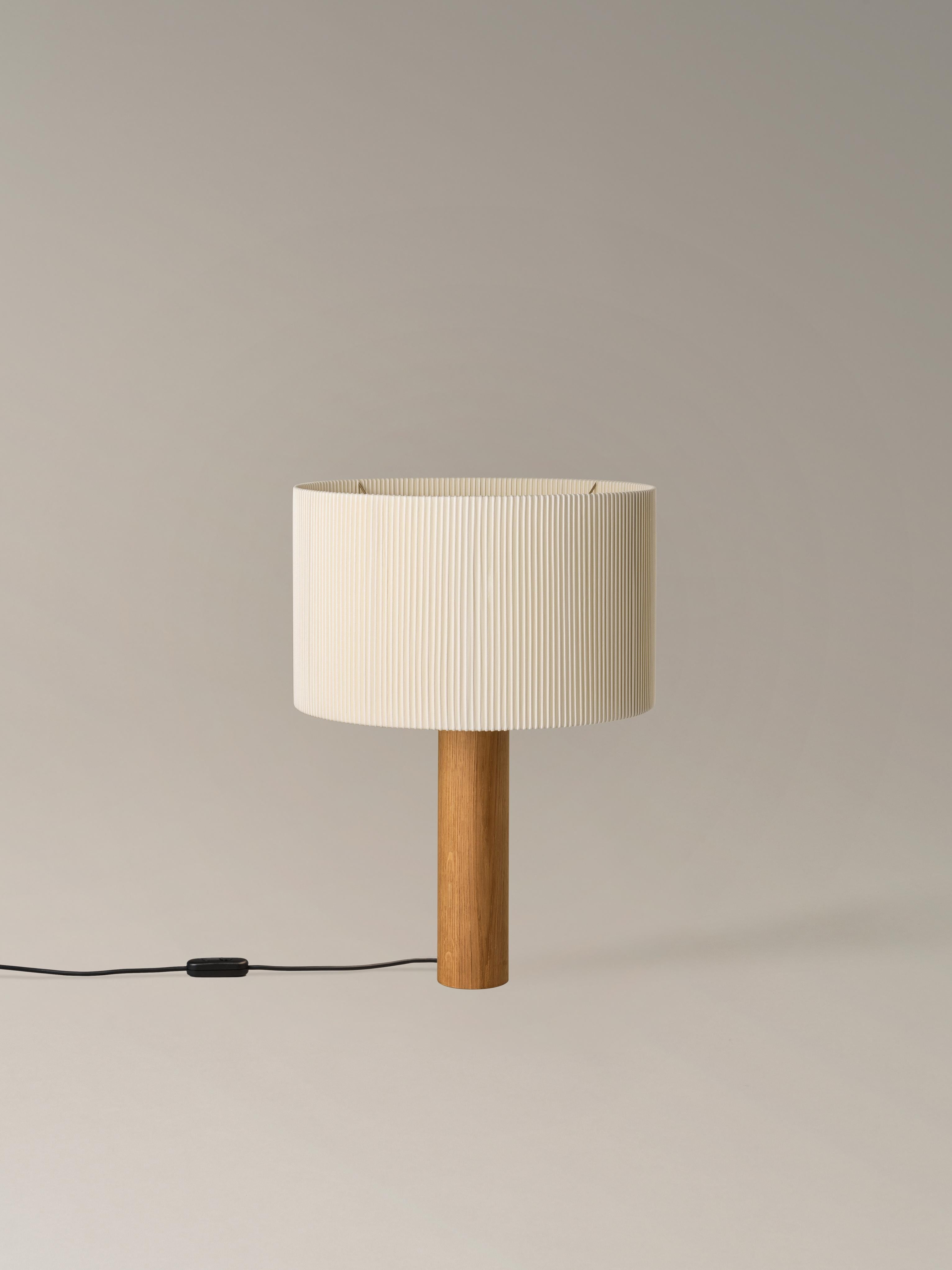 Modern Oak Moragas Table Lamp by Antoni De Moragas Gallissà For Sale