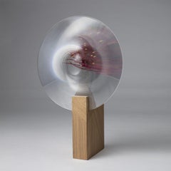 Oak Narcisse Vase by Najma Temsoury