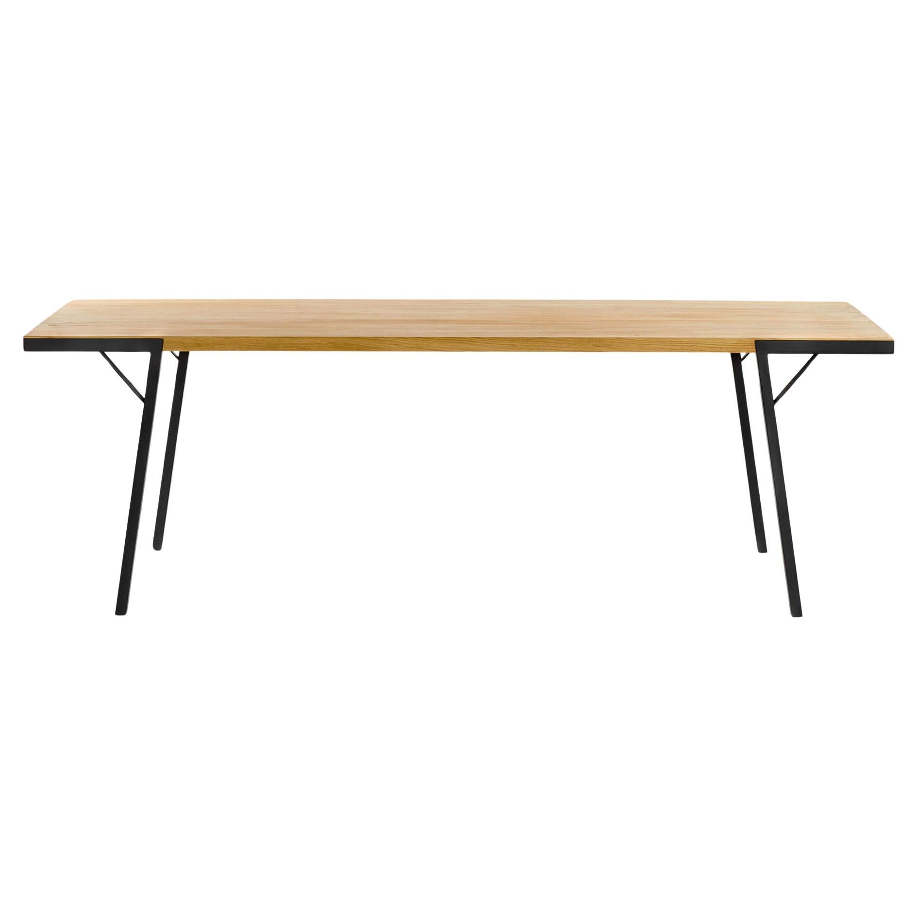 Oak Natur Frame Dining Table M by Milla & Milli For Sale