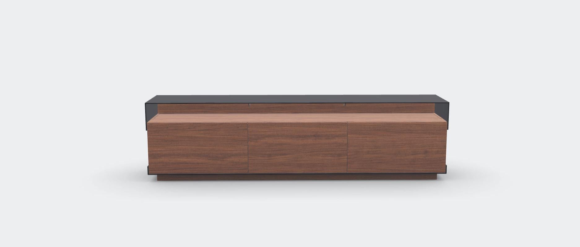 Moderno Credenza Natur Frame in Oak M di Milla & Milli in vendita
