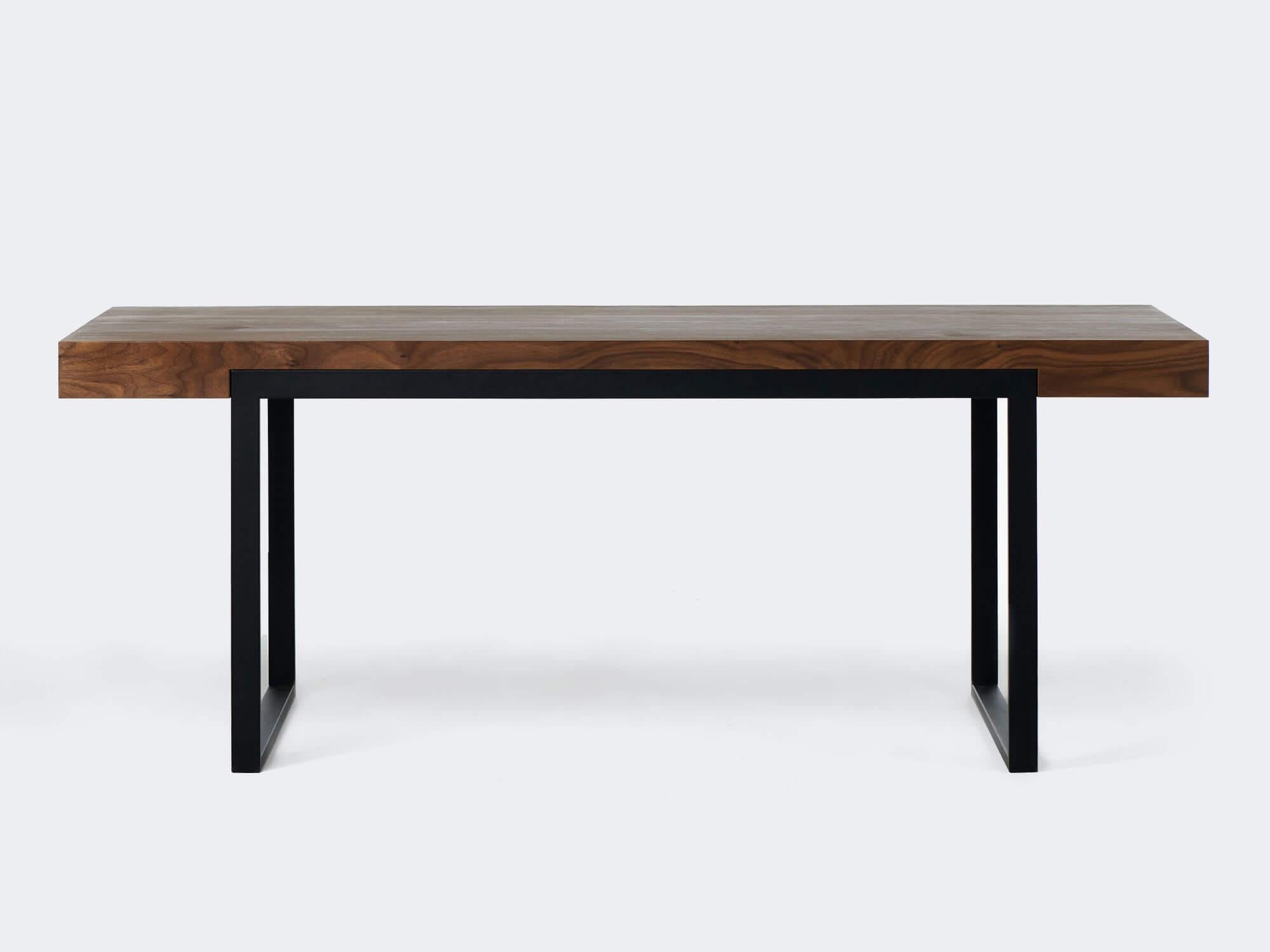 Modern Oak Natur Offset Dining Table L by Milla & Milli For Sale