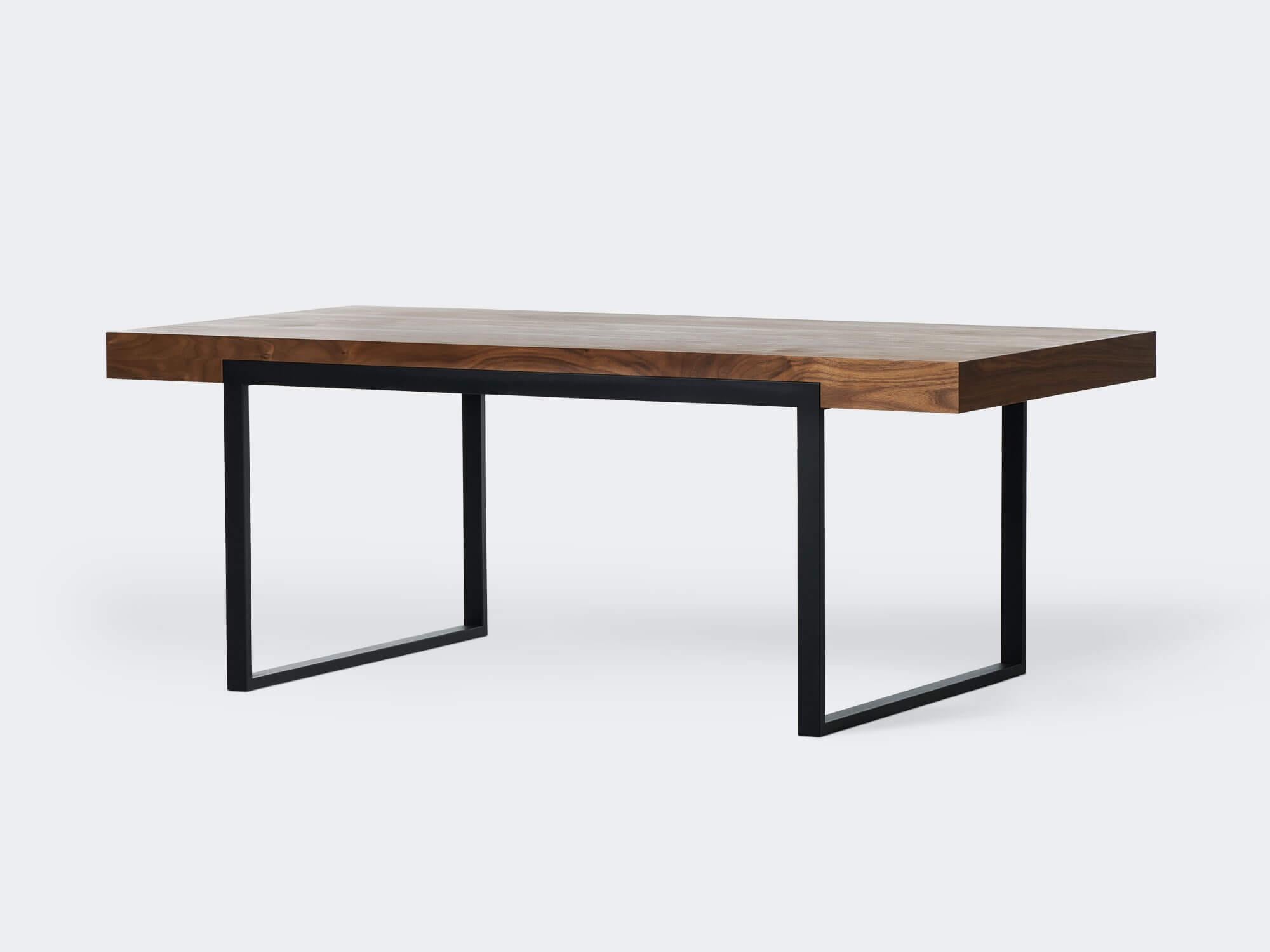 Croatian Oak Natur Offset Dining Table L by Milla & Milli For Sale