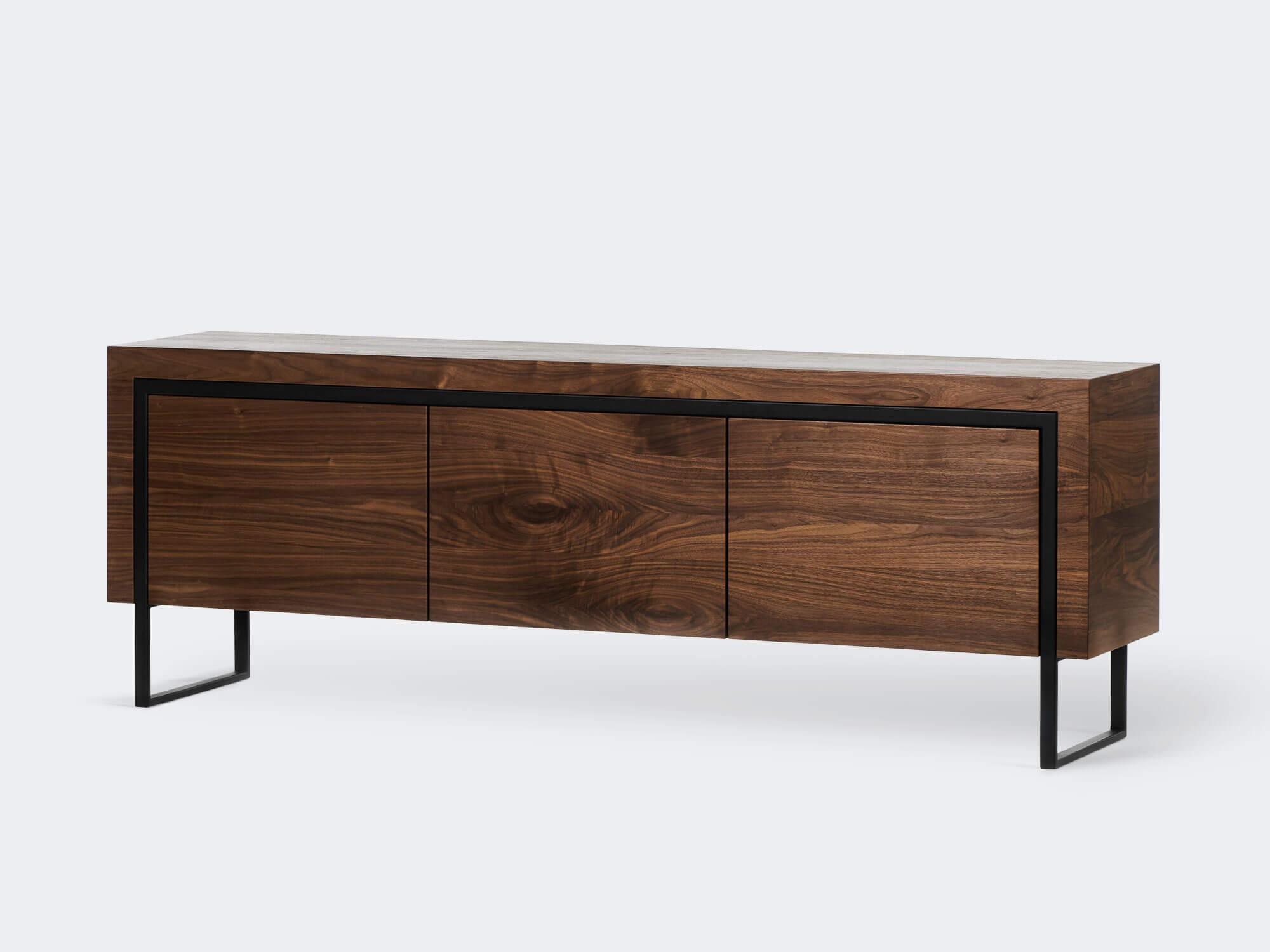 Oak Natur Offset Sideboard L by Milla & Milli In New Condition For Sale In Geneve, CH