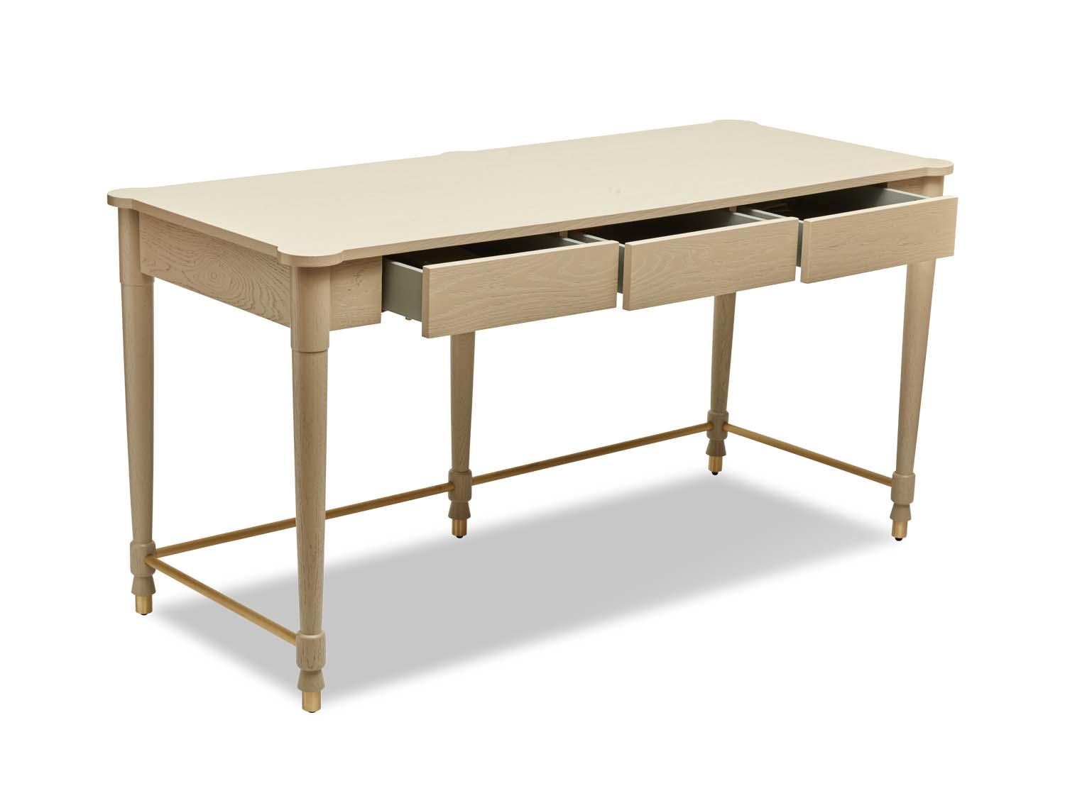 Mid-Century Modern Oak Niguel Desk by Lawson-Fenning
