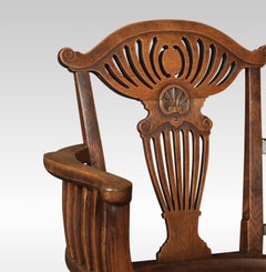 Oak Office / Captain's Revolving Desk Chair