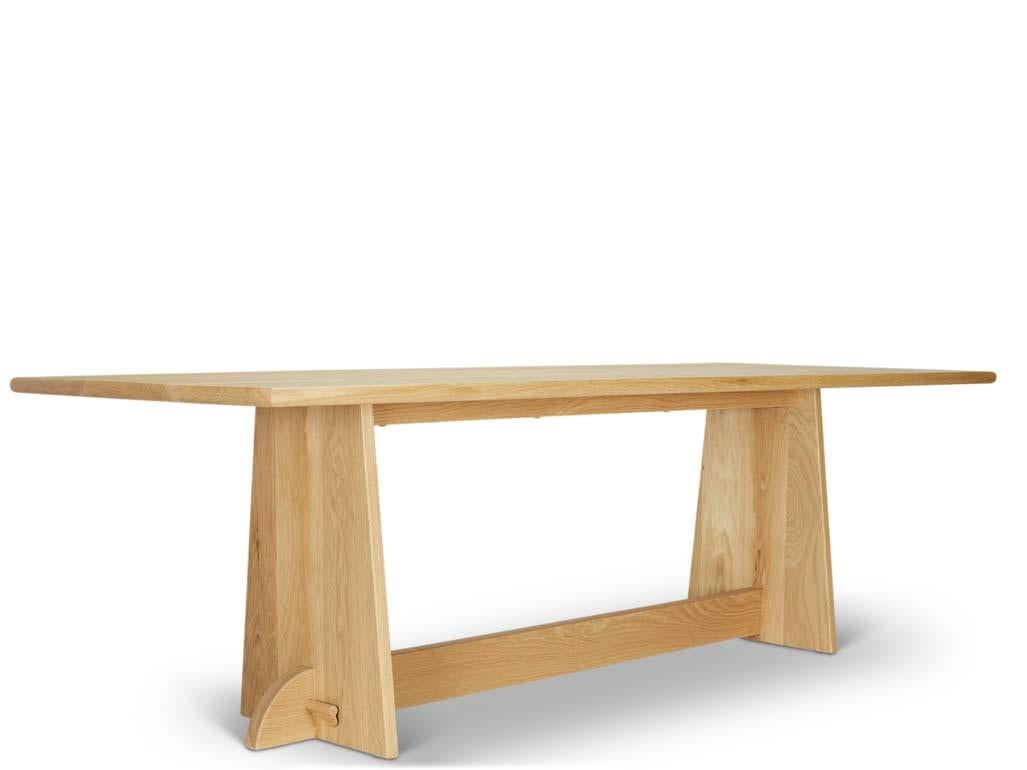 Mid-Century Modern Table de salle à manger Ojai en chêne par Lawson-Fenning en vente