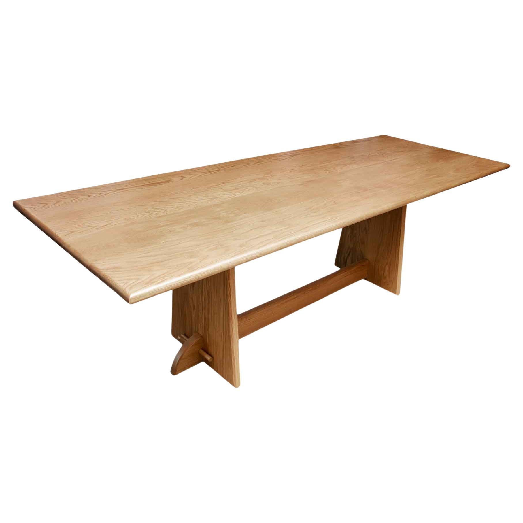 Oak Ojai Dining Table by Lawson-Fenning For Sale