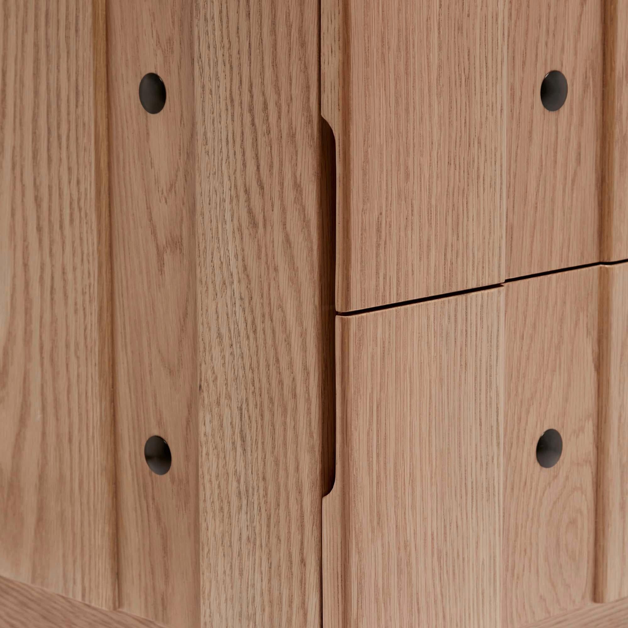 Oak Ojai Nightstand by Lawson-Fenning In New Condition For Sale In Los Angeles, CA