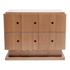 Large Oak Ojai Nightstand by Lawson-Fenning