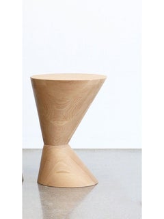 Oak Oldtown Stool, Side Table by Hollis & Morris