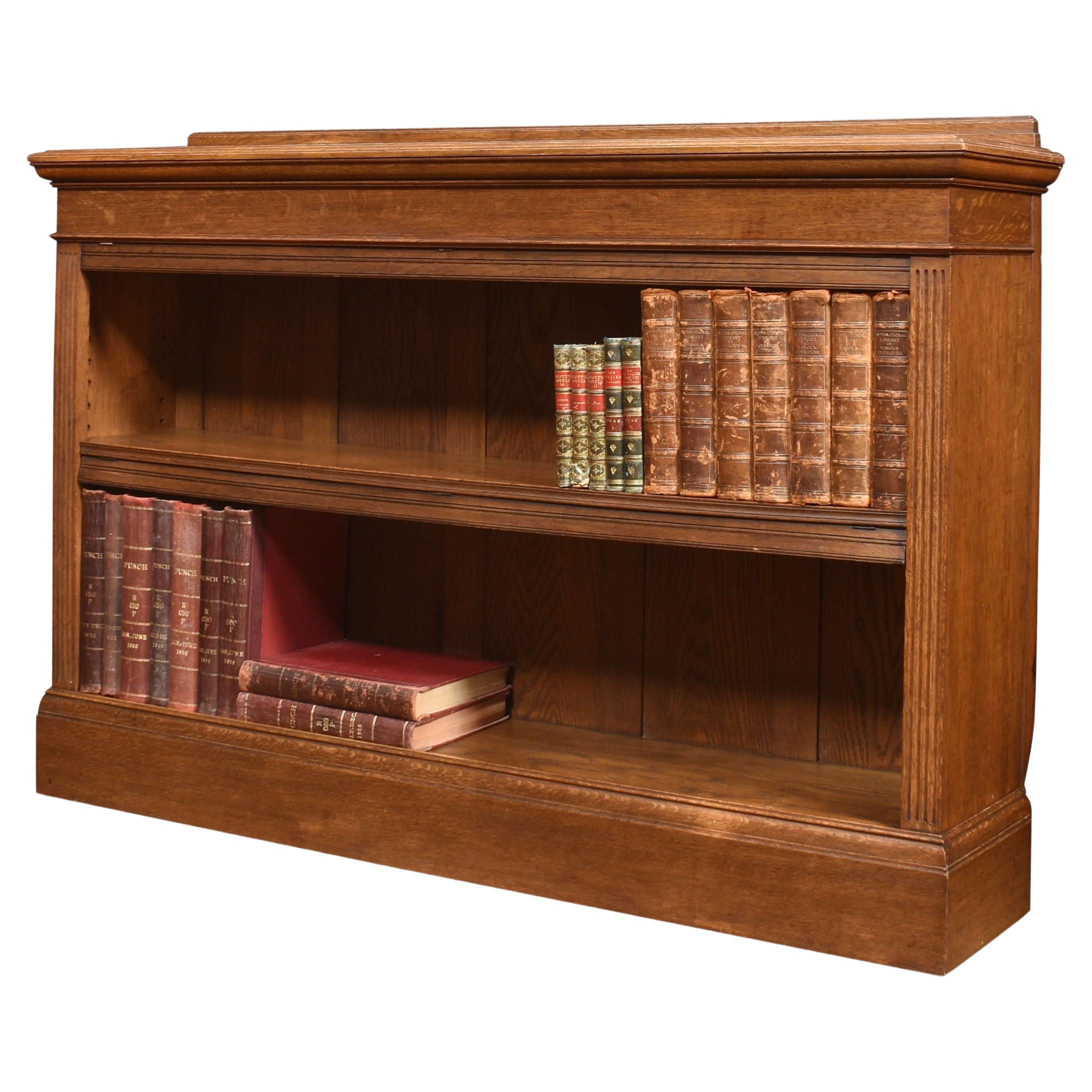 Oak Open Bookcase