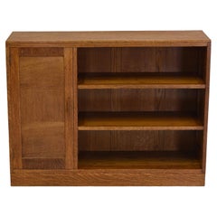 Oak Open Small Bookcase Cabinet by Bowman Bros Camden Town London