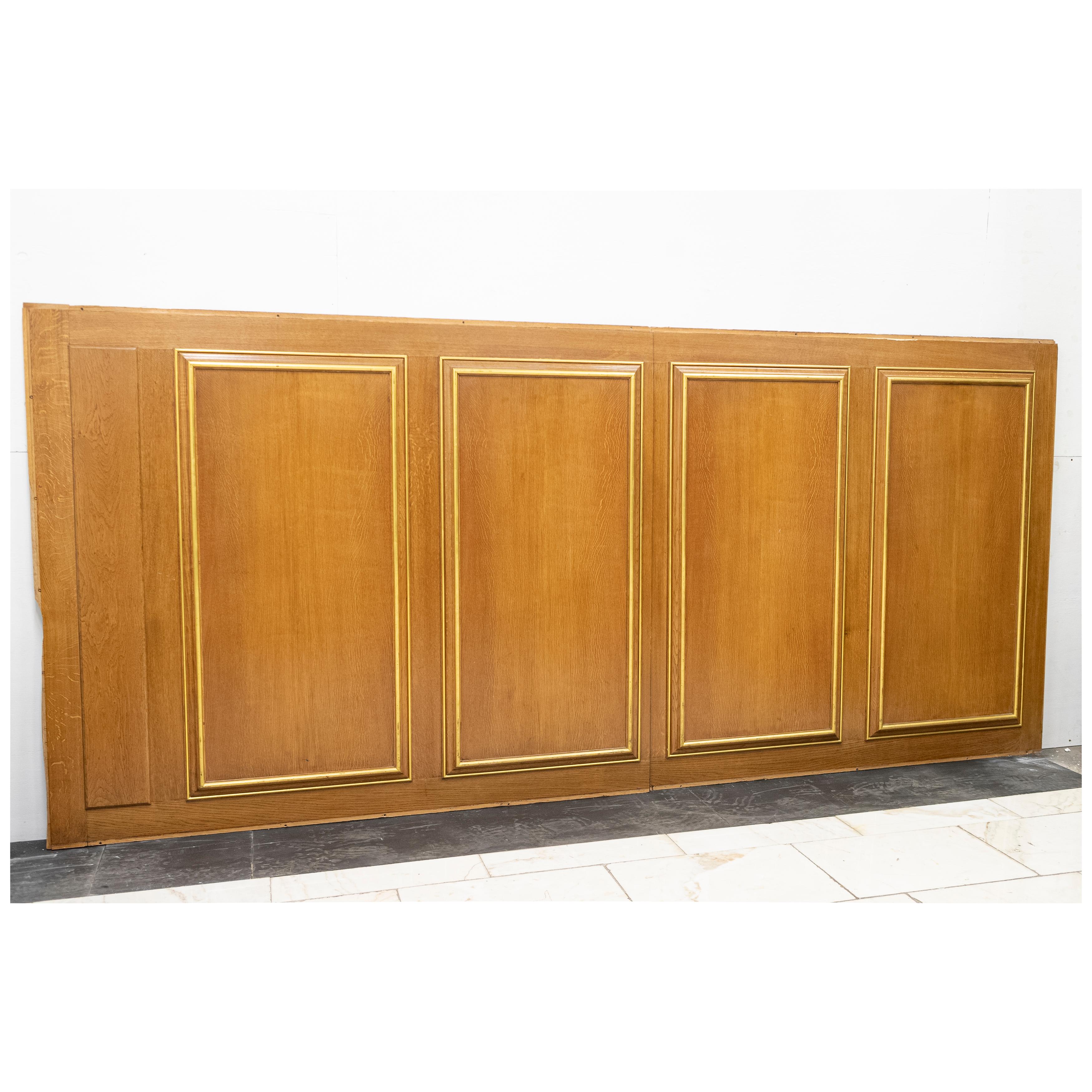 Revestimiento De Roble Con Dorado Dorado  Clothworkers' Hall Londres Británico en venta