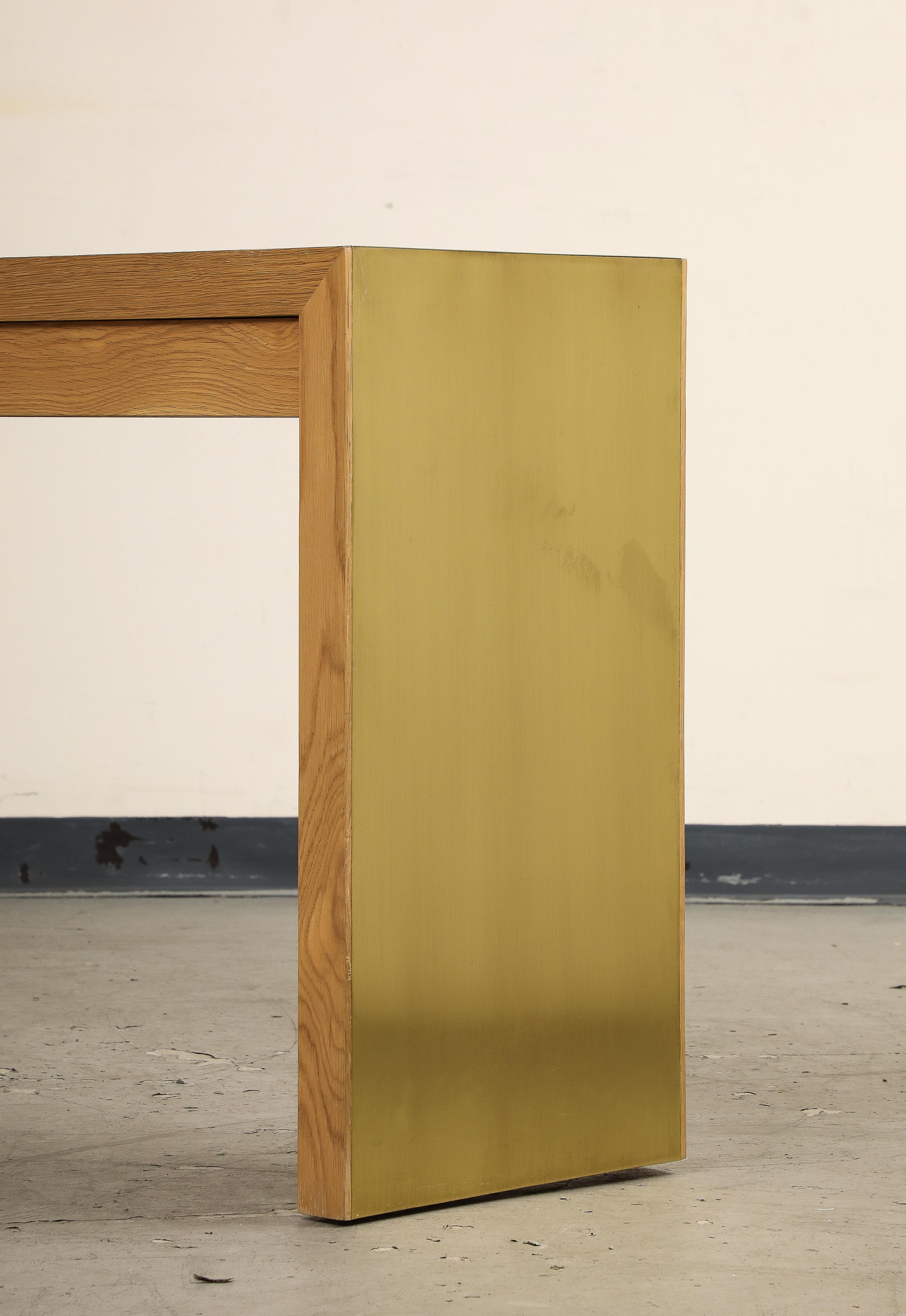 Oak Parkman Console by Lawson-Fenning For Sale 5