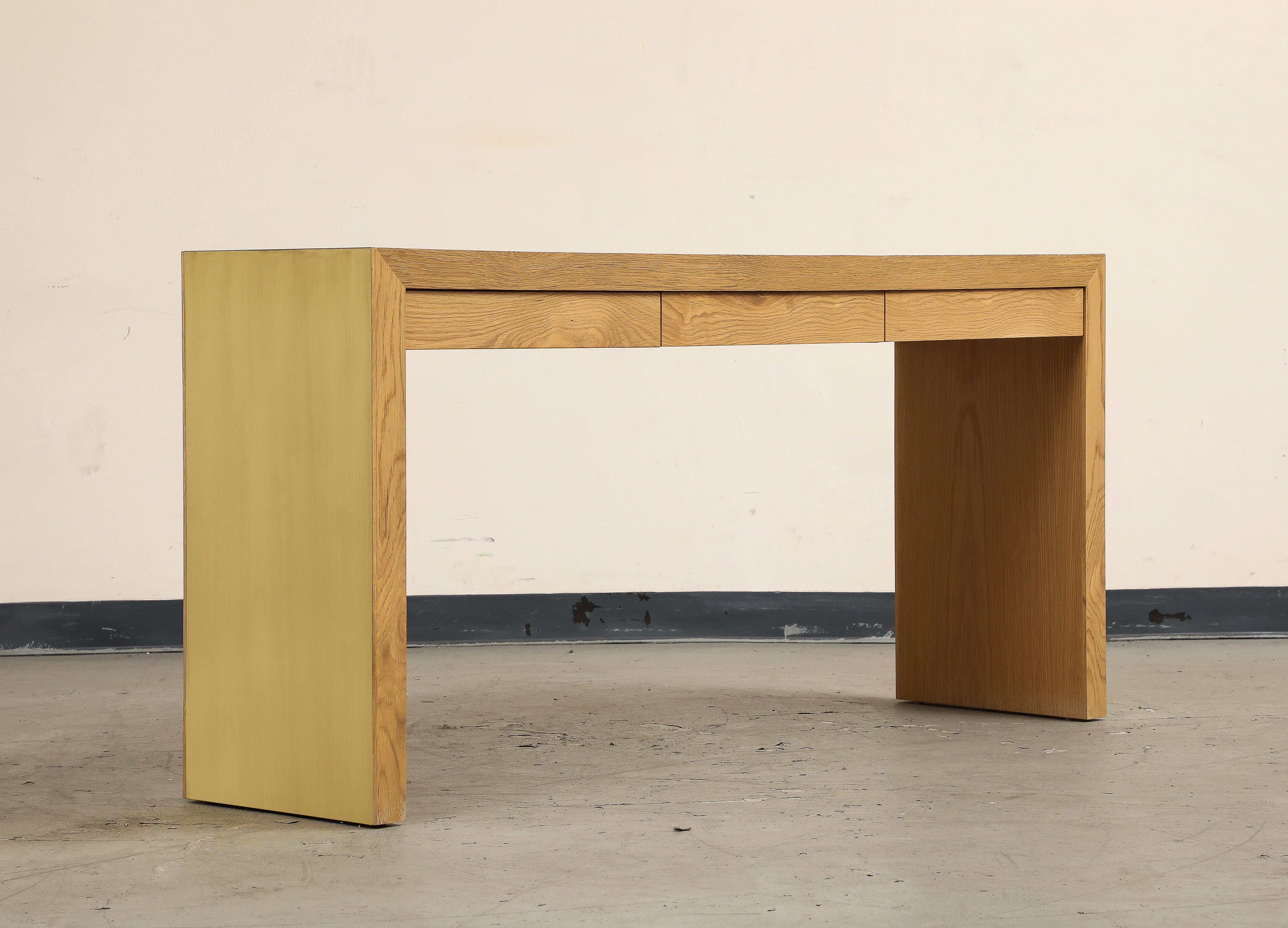 Organic Modern Oak Parkman Console by Lawson-Fenning For Sale