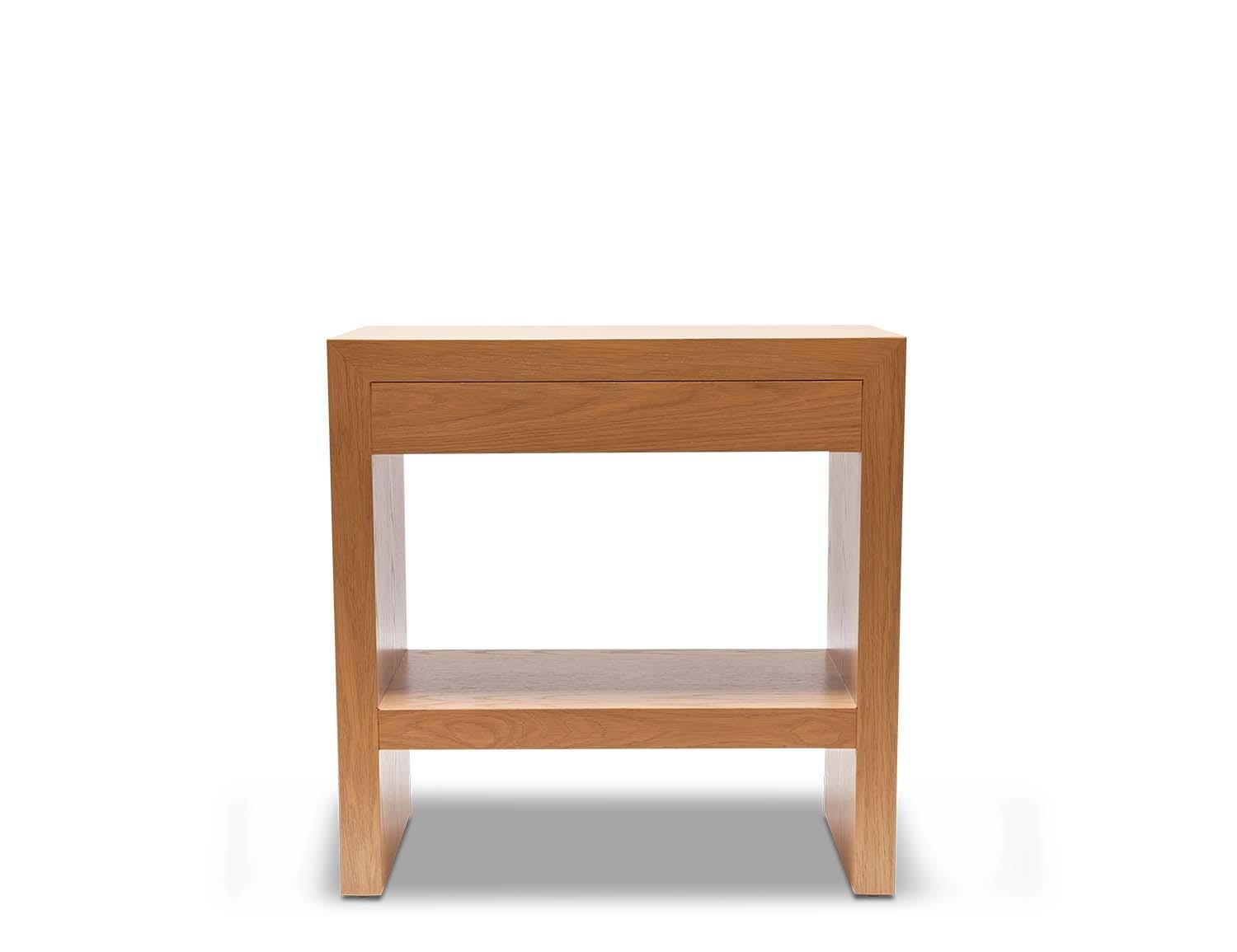 Contemporary Oak Parkman Nightstand - Small by Lawson-Fenning