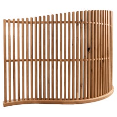 Oak Partition One of a Kind Decorative Wall by KV Design