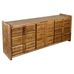Oak Patchwork 9 Drawer Dresser