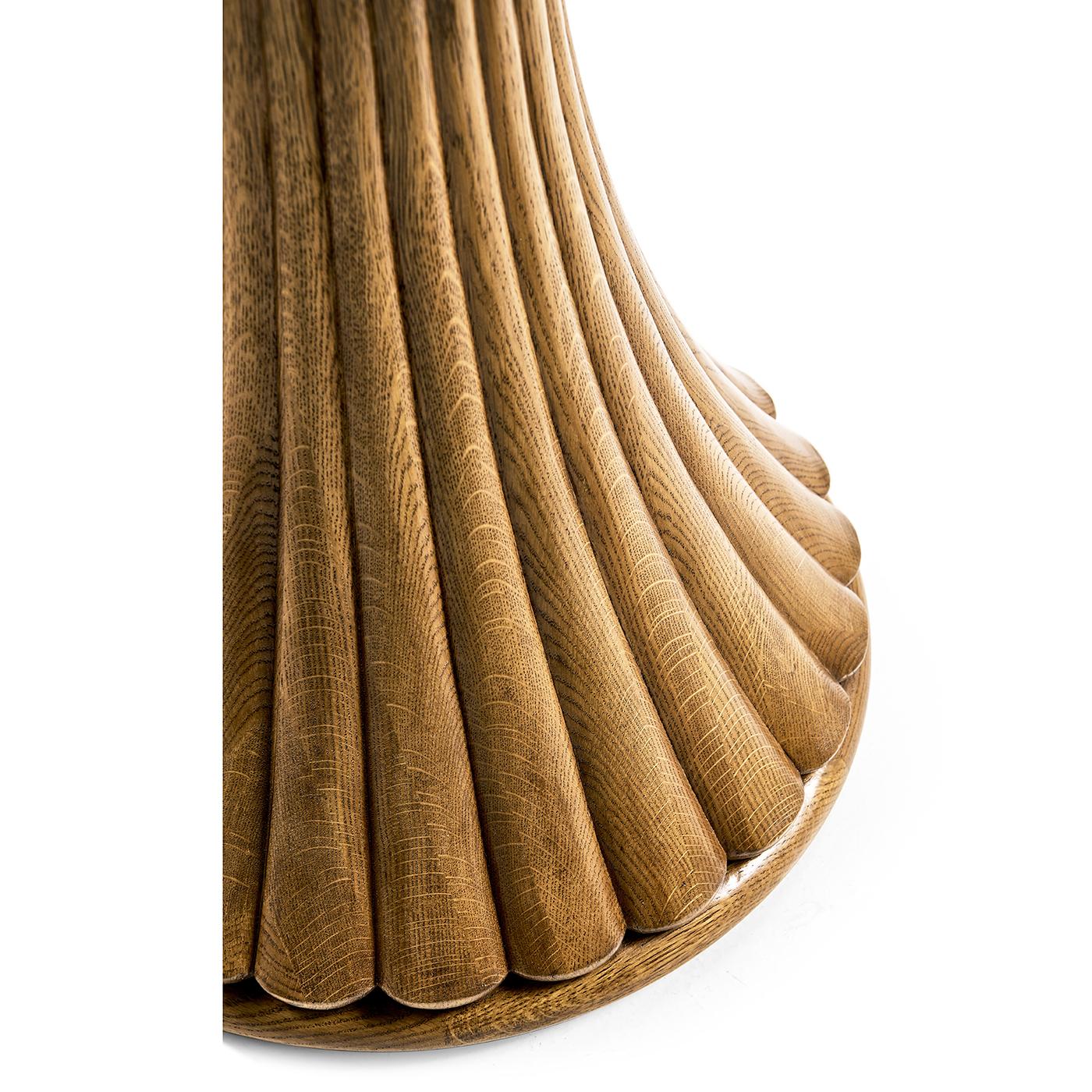 Table d'appoint à piédestal en Oak en vente 3