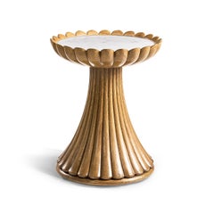 OAK Pedestal Akzenttisch