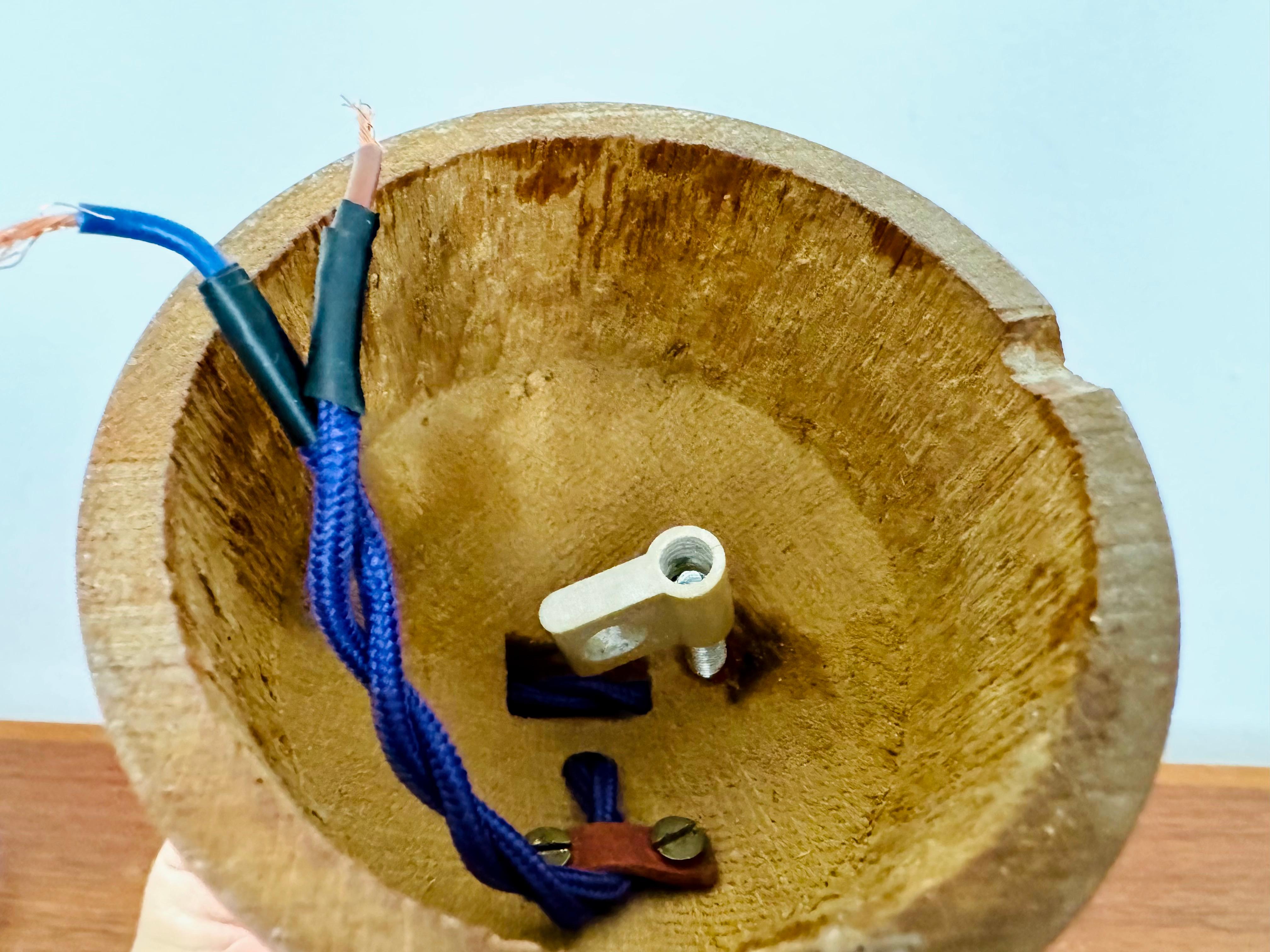 Lampada a sospensione in Oak con contrappeso di Uno & Östen Kristiansson in vendita 10