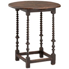 Oak Period Table, England, circa 1780