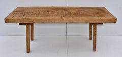Oak Pig Bench Butcher's Block Table