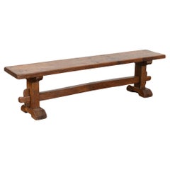 Oak Plank Bench, Sweden circa 1900's