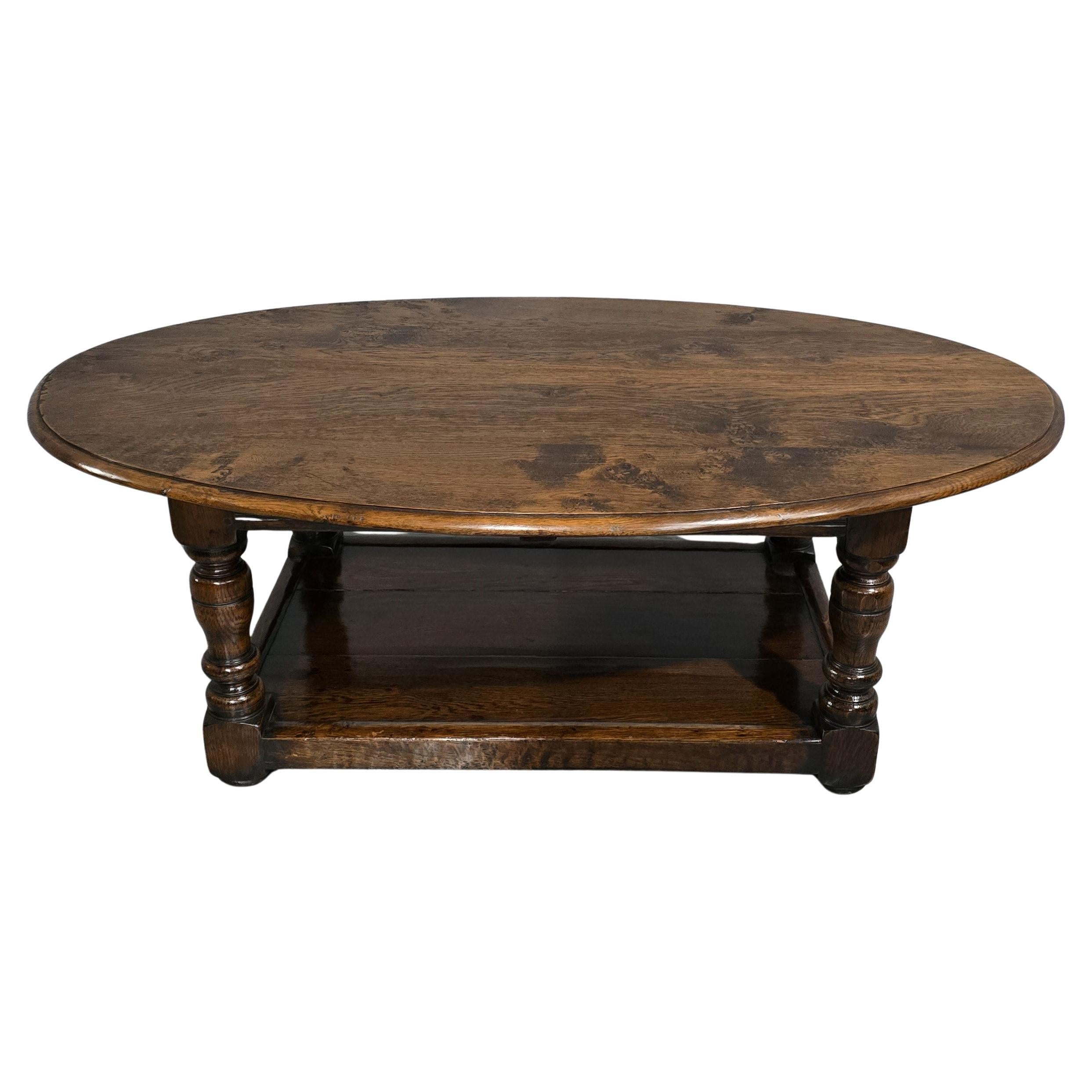 Tavolino da caffè in legno di Oak in vendita