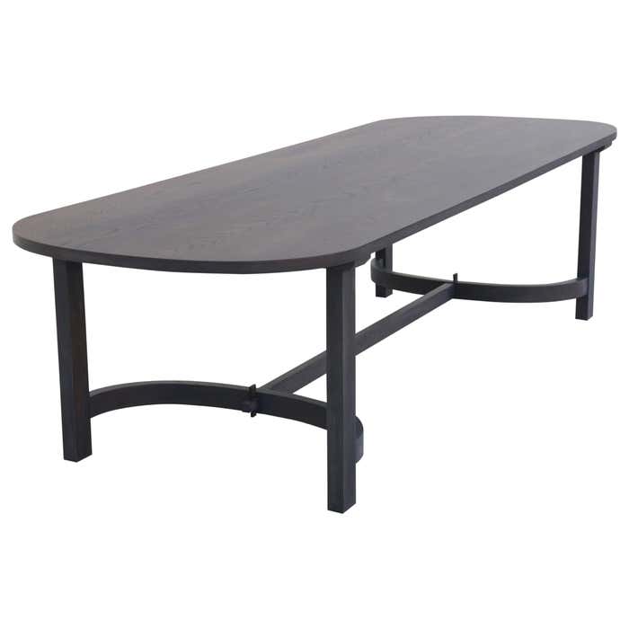 Sola Racetrack Table in Oak, Made to Order by Petersen Antiques For ...