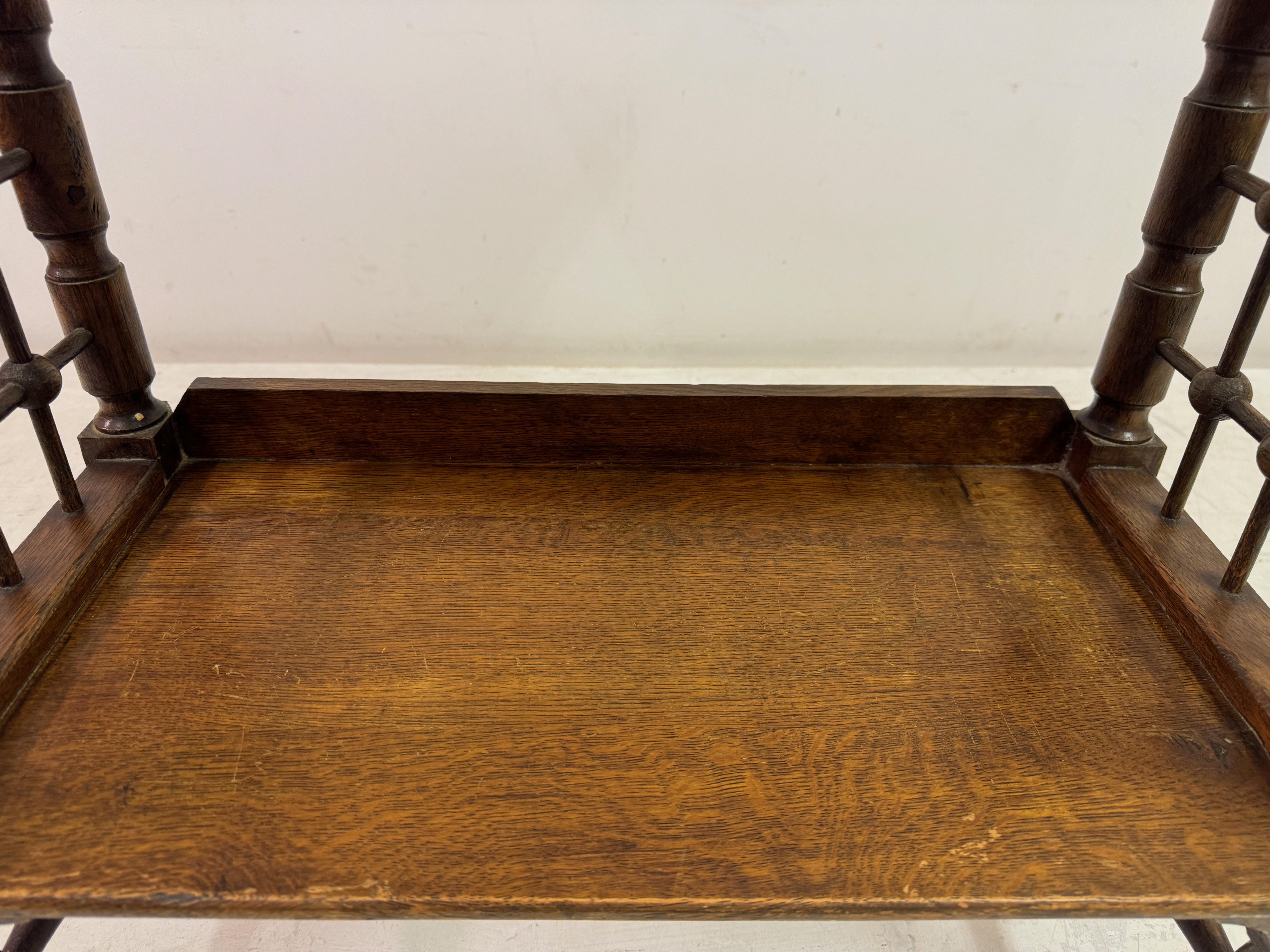 Oak Reading Side Table By Leonard Wyburd for Liberty of London 2