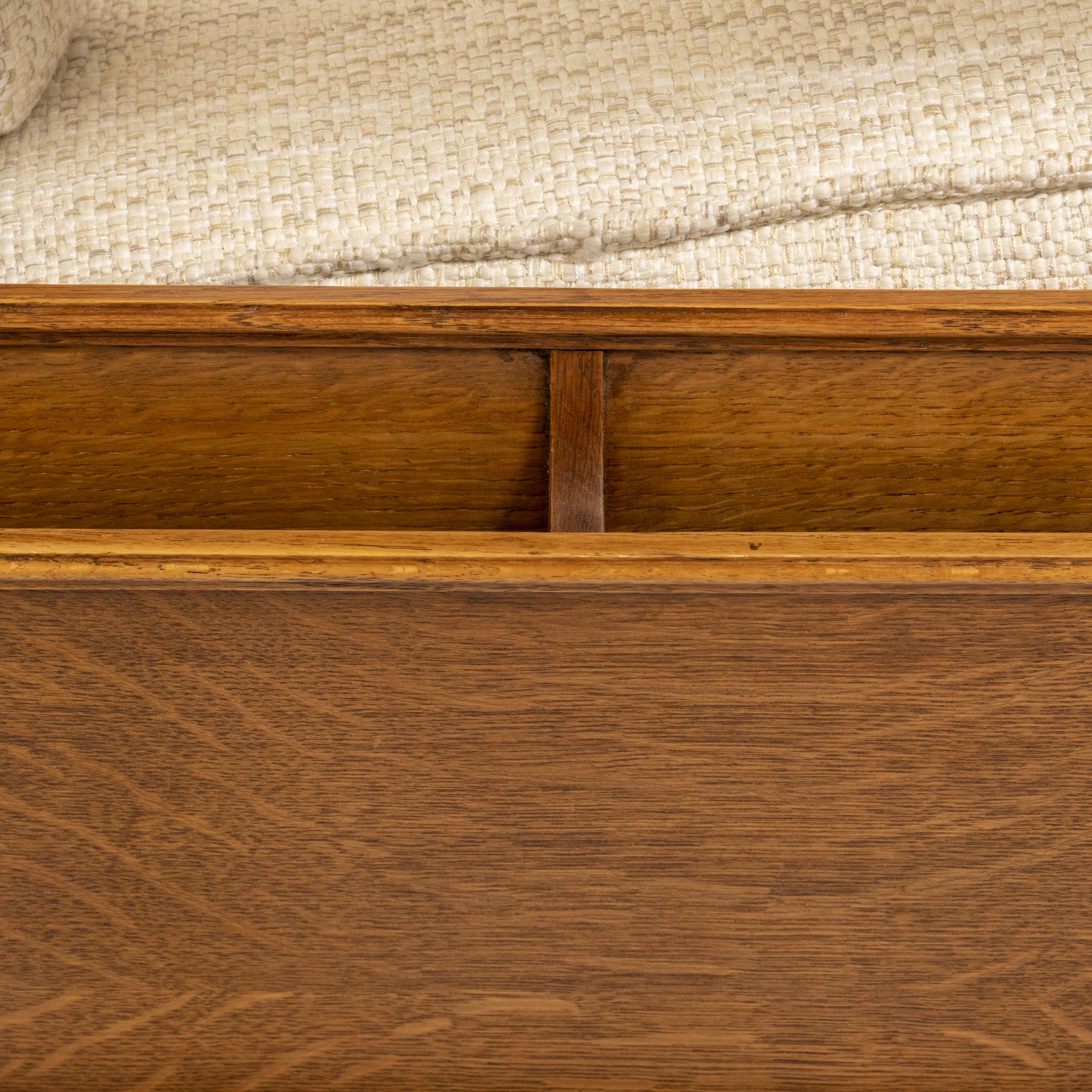 Quercia Poltrona reclinabile in Oak di Heals, Inghilterra, circa 1930 in vendita