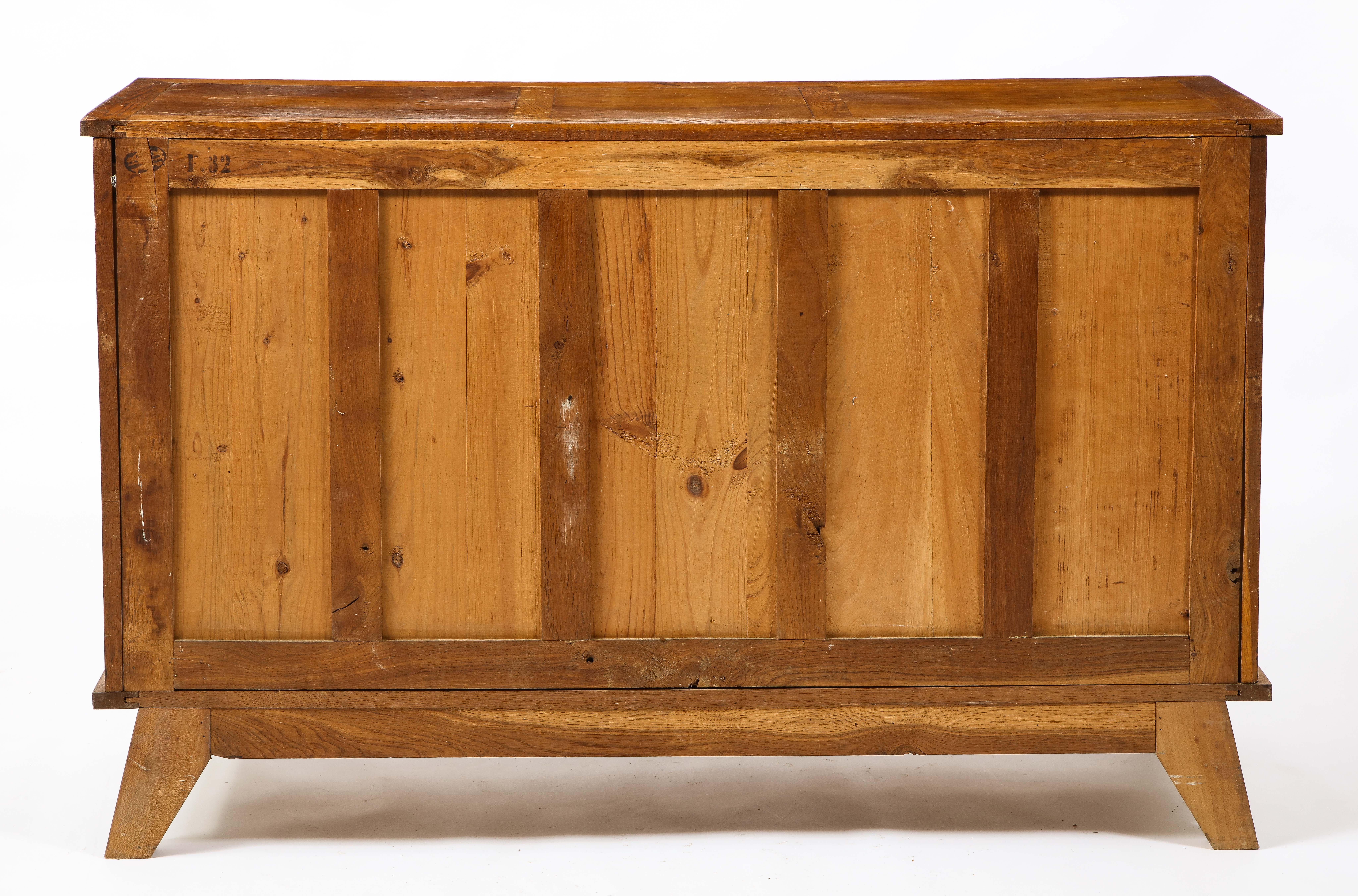 Oak Reconstruction Sideboard By René Gabriel, France 1940's For Sale 6