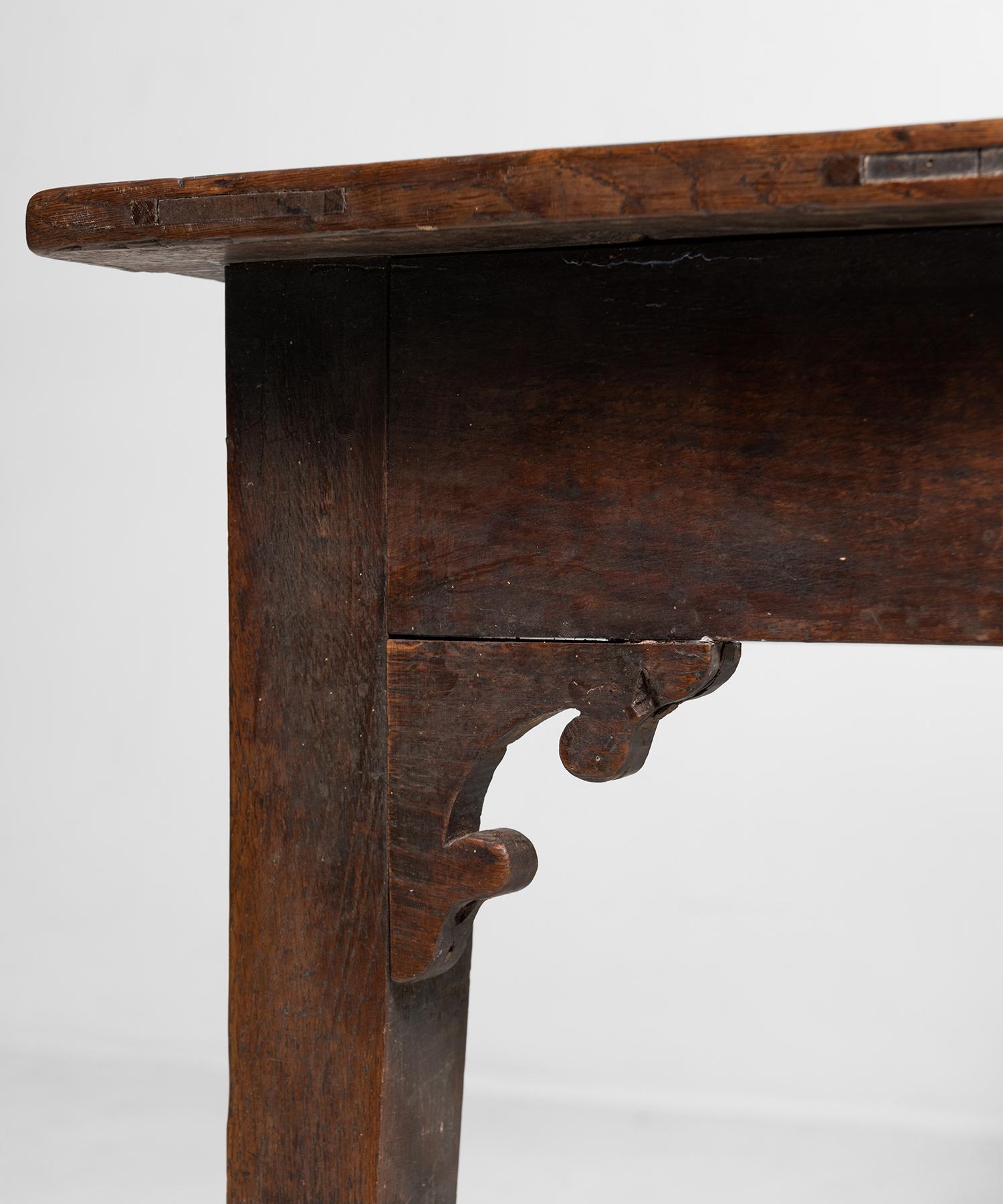 18th Century Oak Refectory Dining Table