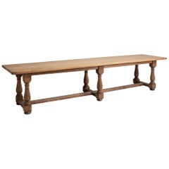 Oak Refectory Dining Table