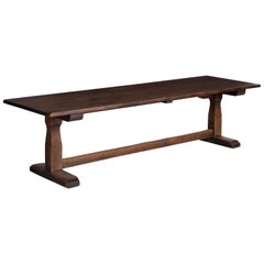 Oak Refectory Dining Table
