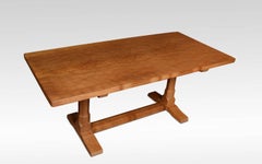 Oak Refectory Table by Peter “Rabbitman” Heap